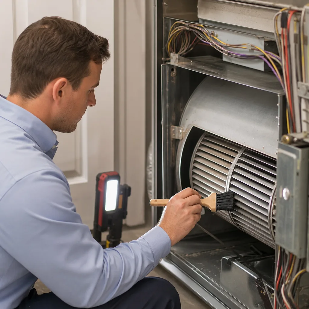 Illustration for air duct cleaning in Jollyville